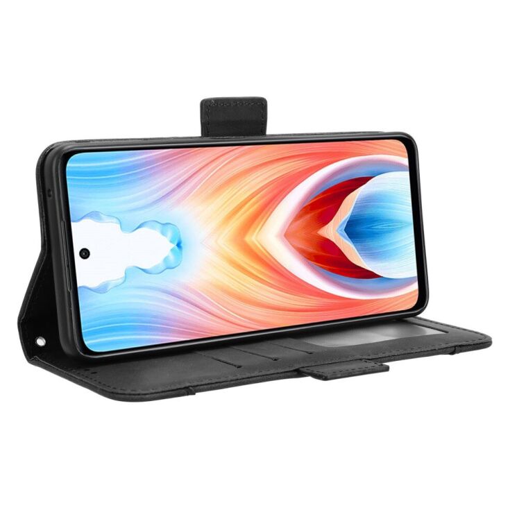 Чехол Deexe Wallet Stand для OnePlus Nord N30 SE - Black: фото 4 из 7