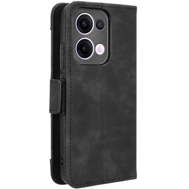 Чехол Deexe Wallet Stand для OPPO Reno 13 5G - Black: фото 7 из 7