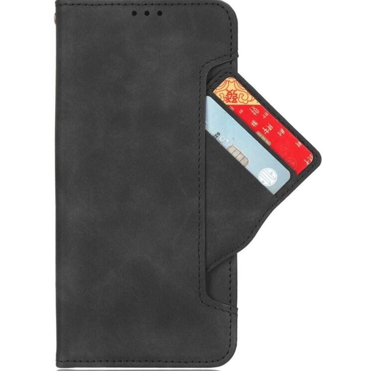 Чехол Deexe Wallet Stand для OPPO Reno 13 5G - Black: фото 2 из 7
