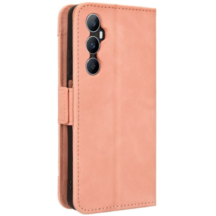 Чехол Deexe Wallet Stand для Realme C65 - Pink: фото 4 из 8