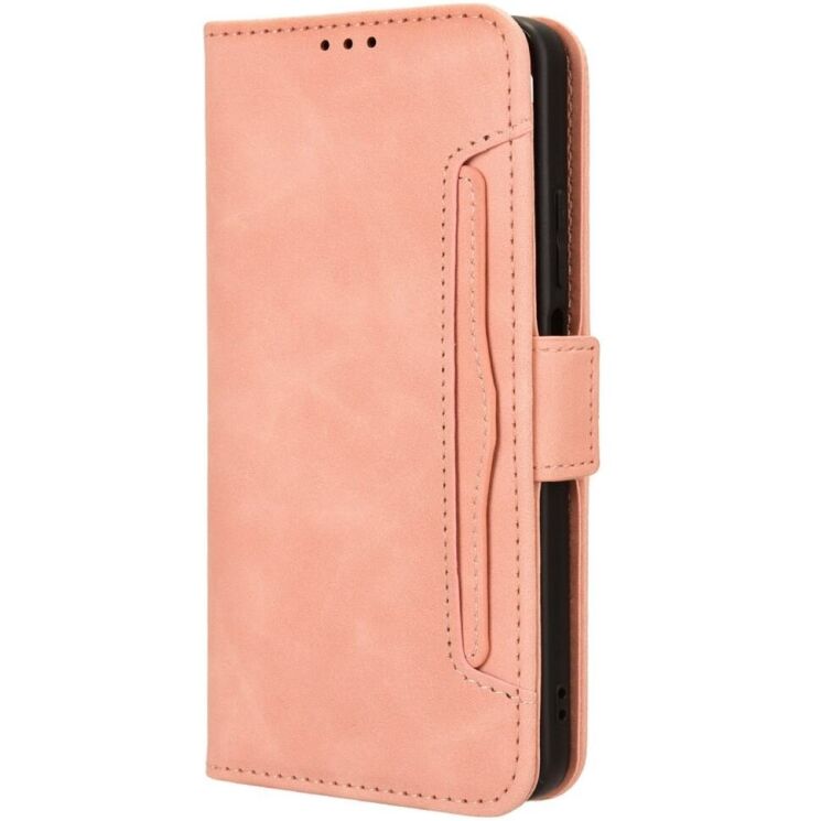 Чехол Deexe Wallet Stand для Realme C65 - Pink: фото 5 из 8