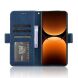 Чехол Deexe Wallet Stand для Realme GT 7 Pro - Blue (377220L). Фото 4 из 7