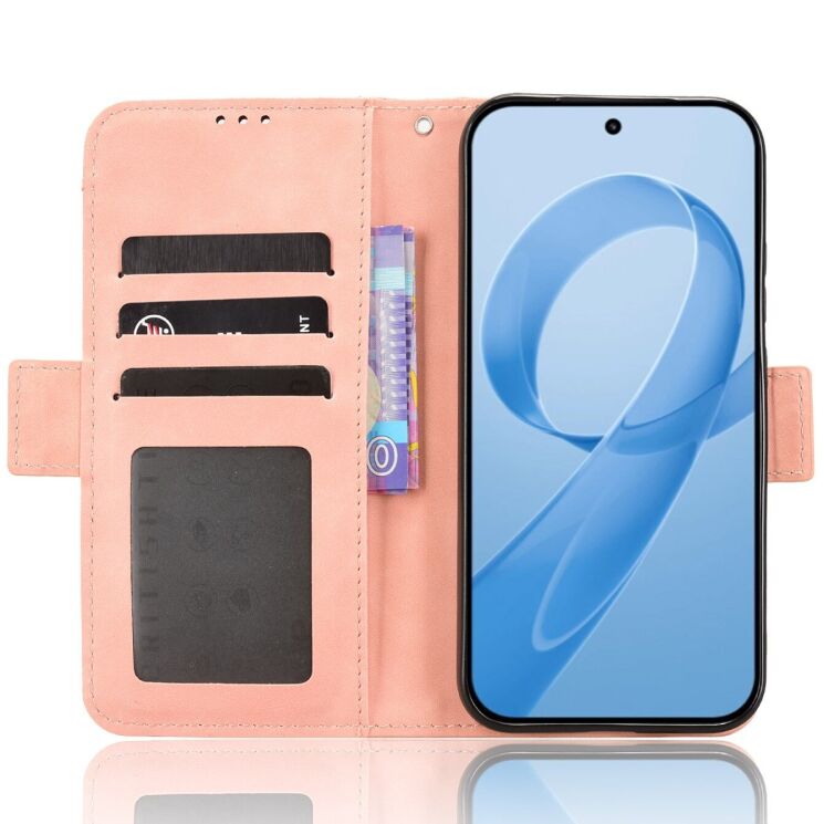 Чохол Deexe Wallet Stand для Xiaomi Poco F8 Pro - Pink: фото 4 з 15