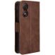 Чохол Deexe Wallet Stand для ZTE Blade A34 - Brown (366141Z). Фото 7 з 7