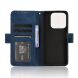 Чохол Deexe Wallet Stand для ZTE Blade A75 - Blue (361501L). Фото 5 з 7