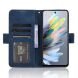 Чохол Deexe Wallet Stand для ZTE Blade A75 - Blue (361501L). Фото 3 з 7