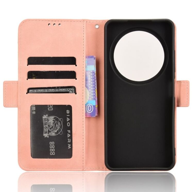 Чехол Deexe Wallet Stand для ZTE Nubia Focus - Pink: фото 5 из 7