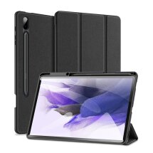 Чохол DUX DUCIS Domo Series для Samsung Galaxy Tab S7 FE / S7 Plus / S8 Plus (T730/736/800/806/970/975) - Black: фото 1 з 12