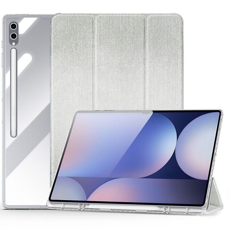 Чехол DUX DUCIS Unid Series для Samsung Galaxy Tab S8 Ultra / S9 Ultra / S10 Ultra (T900/T906/910/916/920/926) - Light Green: фото 1 из 16