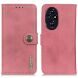 Чехол KHAZNEH Leather Wallet для Honor 200 Pro - Pink (362104P). Фото 1 из 8
