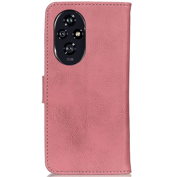 Чехол KHAZNEH Leather Wallet для Honor 200 Pro - Pink: фото 6 из 8