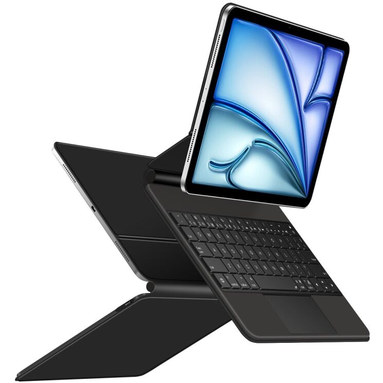 Чехол-клавиатура Reframe Magnetic Suspension Keyboard Case для iPad Air 13 (2024) - Black: фото 2 из 4