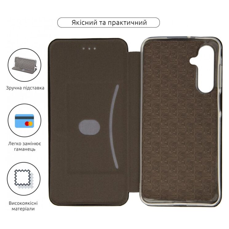 Чехол-книжка ArmorStandart G-Case для Samsung Galaxy A16 (A165) - Black: фото 3 из 3