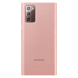 Чохол-книжка Clear View Cover для Samsung Galaxy Note 20 (N980) EF-ZN980CAEGRU - Copper Brown (228126A). Фото 3 з 5