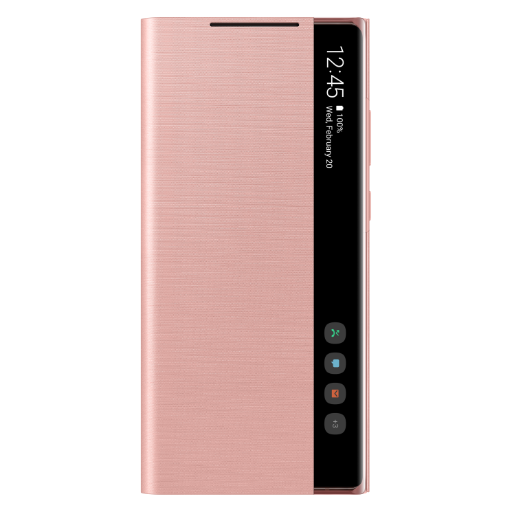 Чохол-книжка Clear View Cover для Samsung Galaxy Note 20 (N980) EF-ZN980CAEGRU - Copper Brown: фото 2 з 5
