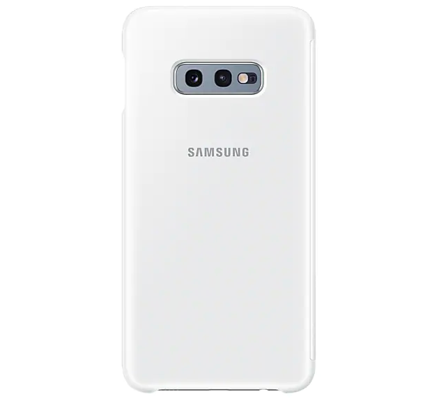 Чохол-книжка Clear View Cover для Samsung Galaxy S10e (G970) EF-ZG970CWEGRU - White: фото 3 з 5