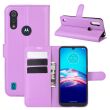 Чехол-книжка Deexe Book Type для Motorola Moto E6S / Moto E6i - Purple (291020V)