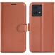 Чохол-книжка Deexe Book Type для Motorola Moto G84 - Brown (339131Z). Фото 1 з 10