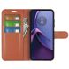 Чохол-книжка Deexe Book Type для Motorola Moto G84 - Brown (339131Z). Фото 2 з 10
