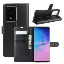 Чохол-книжка Deexe Book Type для Samsung Galaxy S20 Ultra (G988) - Black: фото 1 з 7