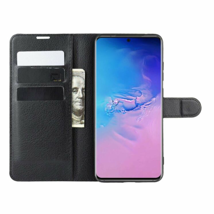 Чехол-книжка Deexe Book Type для Samsung Galaxy S20 Ultra (G988) - Black: фото 5 из 7