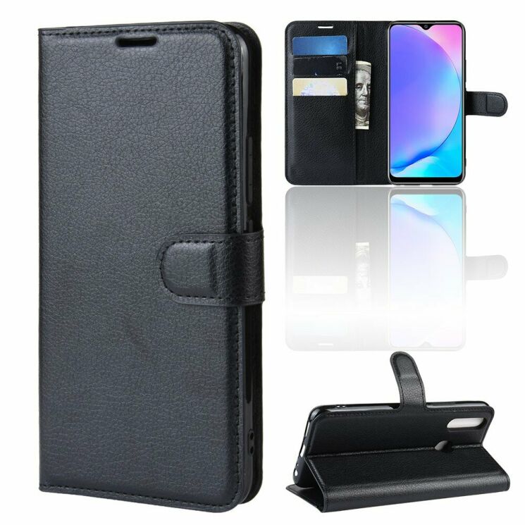 Чехол-книжка Deexe Book Type для VIVO Y17 - Black: фото 7 из 7