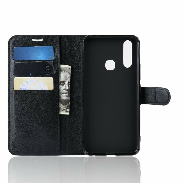 Чехол-книжка Deexe Book Type для VIVO Y17 - Black: фото 3 из 7