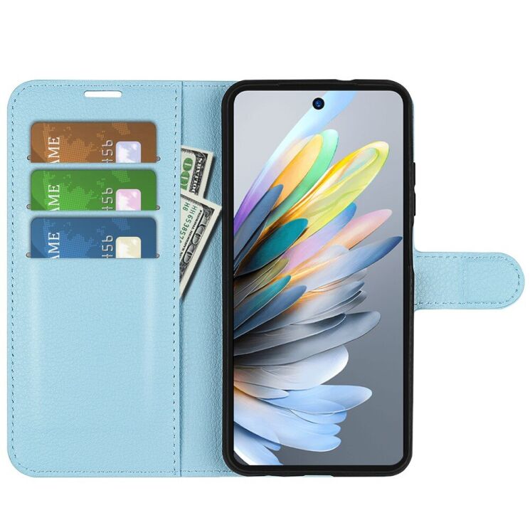 Чохол-книжка Deexe Book Type для ZTE Blade A75 - Blue: фото 2 з 9