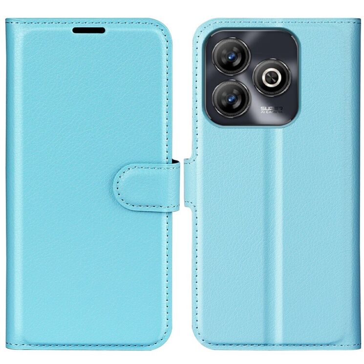 Чохол-книжка Deexe Book Type для ZTE Blade A75 - Blue: фото 1 з 9