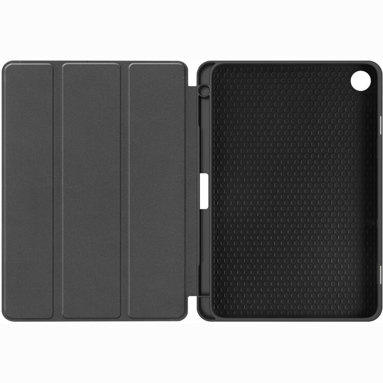 Чохол-книжка Deexe Carbon Folio для Xiaomi Redmi Pad 2 SE / Pad 2 9.7 - Red: фото 2 з 11