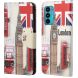 Чохол-книжка Deexe Color Wallet для Motorola Edge 20 - London Style (289004J). Фото 1 з 6