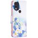 Чохол-книжка Deexe Color Wallet для Nokia C22 - Butterfly and Flowers (326904J). Фото 5 з 7