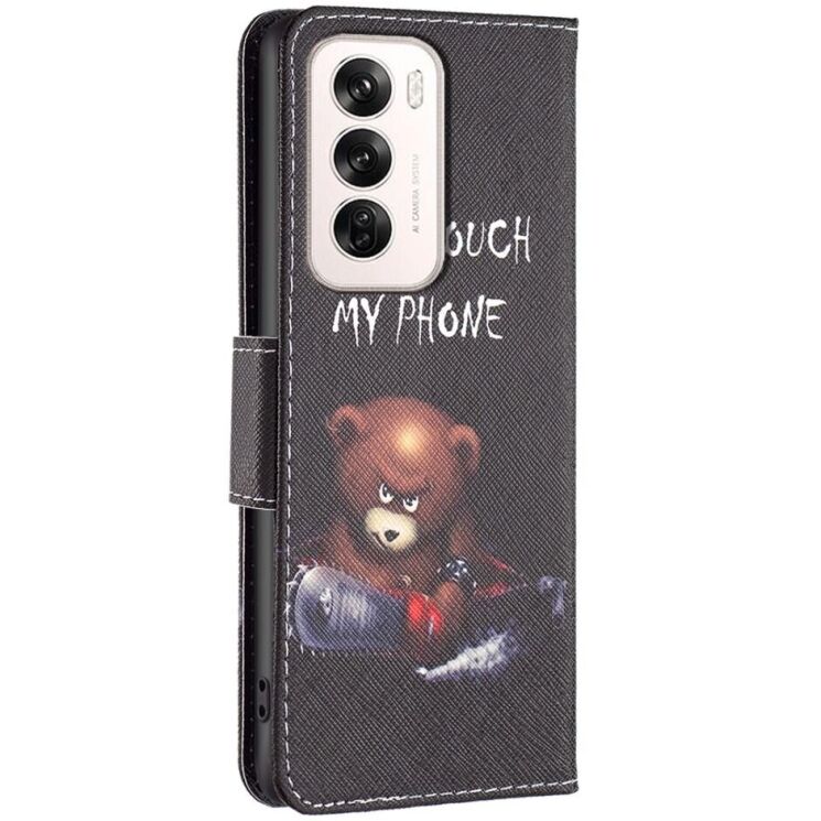 Чехол-книжка Deexe Color Wallet для OPPO Reno 12 - Bear: фото 3 из 7