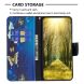Чехол-книжка Deexe Color Wallet для OPPO Reno 12 - Plum Blossom (356814C). Фото 7 из 7