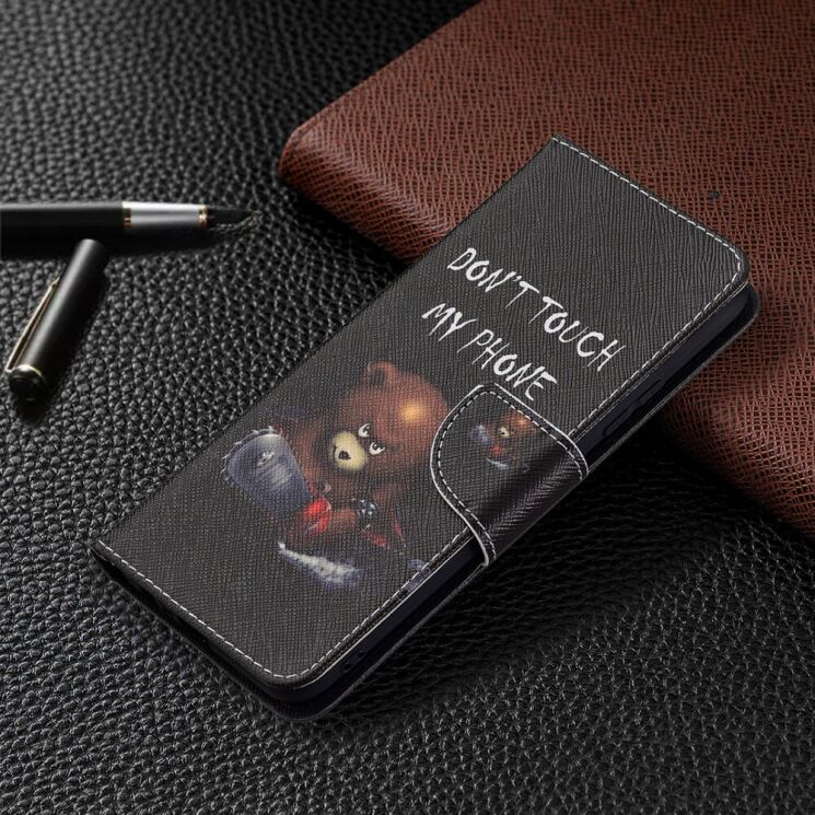 Чехол-книжка Deexe Color Wallet для Realme C21 - Bear: фото 5 из 8