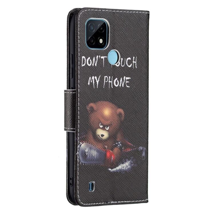 Чехол-книжка Deexe Color Wallet для Realme C21 - Bear: фото 4 из 8
