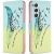 Чехол-книжка Deexe Color Wallet для Samsung Galaxy S24 (S921) / Galaxy S25 (S931) - Feather and Birds: фото 1 из 7