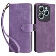 Чехол-книжка Deexe Delta Book для Infinix Hot 40 / 40 Pro - Purple (344704V)