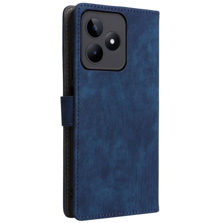 Чехол-книжка Deexe Delta Book для Realme C53 / C51 / Note 50 - Blue: фото 6 из 7