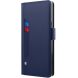 Чехол-книжка Deexe Eclipse Wallet для Infinix Hot 50 - Blue (365915L). Фото 3 из 9