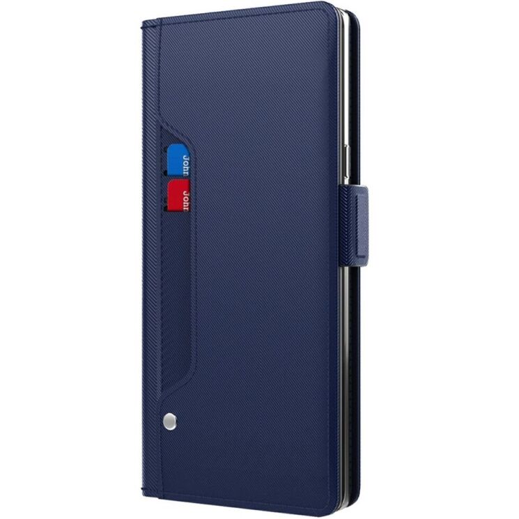 Чехол-книжка Deexe Eclipse Wallet для Infinix Hot 50 - Blue: фото 3 из 9