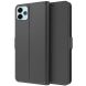 Чехол-книжка Deexe Faro Wallet для Xiaomi Redmi 13 - Black (356423B). Фото 1 из 7
