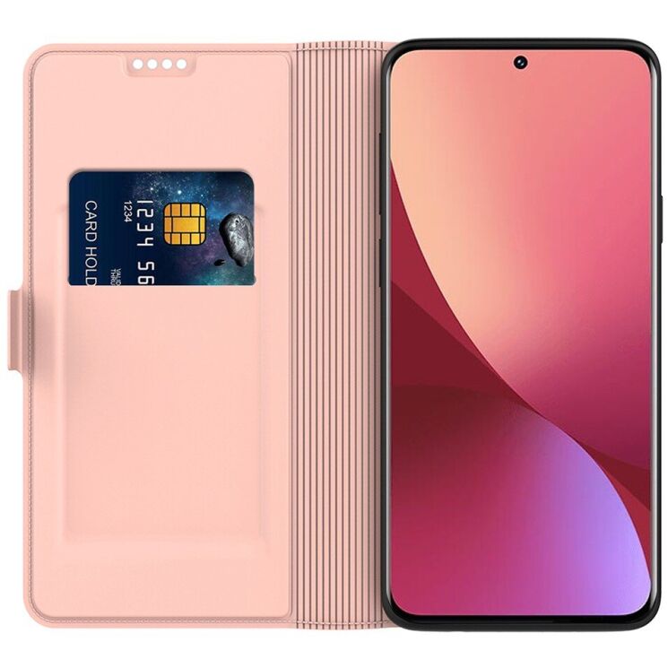 Чехол-книжка Deexe Faro Wallet для Xiaomi Redmi Note 15 Pro Plus / Poco M8 Pro 5G - Rose Gold: фото 2 из 7