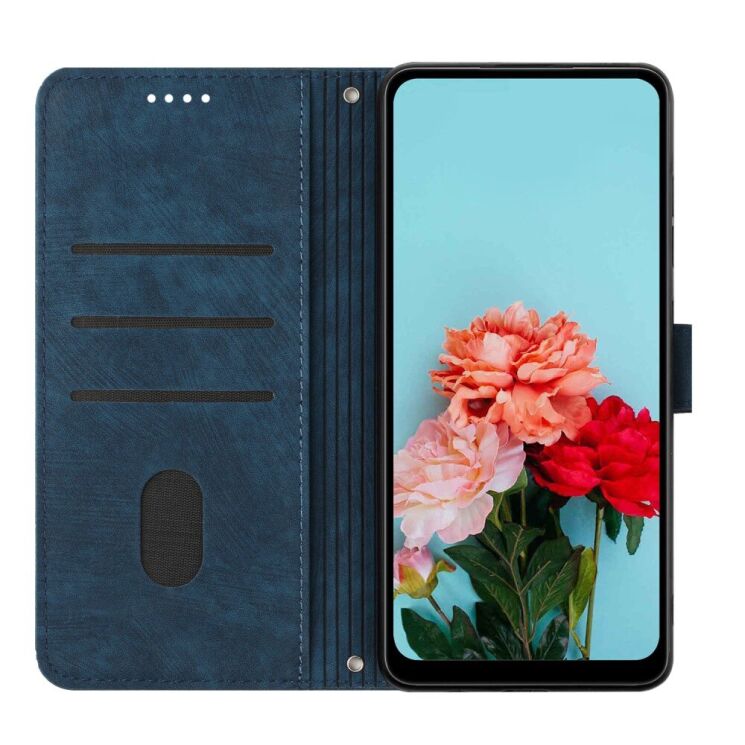 Чохол-книжка Deexe Lines Series для Infinix Hot 30 Play (X6835B) - Sapphire: фото 2 з 12