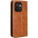 Чехол-книжка Deexe Retro Style для OnePlus 15T - Brown (410402Z). Фото 6 из 19