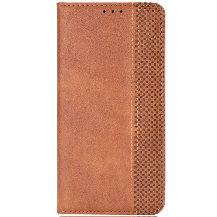 Чехол-книжка Deexe Retro Style для OnePlus 15T - Brown: фото 2 из 19