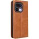 Чехол-книжка Deexe Retro Style для Realme 16 Pro - Brown (428008Z). Фото 8 из 20