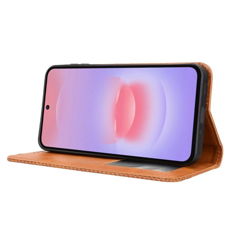 Чехол-книжка Deexe Retro Style для Samsung Galaxy A27 (A276) - Brown (408612Z) Чехол-книжка Deexe Retro Style для Samsung Galaxy A27 (A276) - Brown: фото 7 из 9