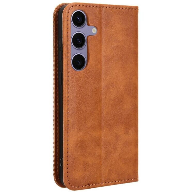 Чохол-книжка Deexe Retro Style для Samsung Galaxy S26 Plus (S947) - Brown: фото 8 з 20