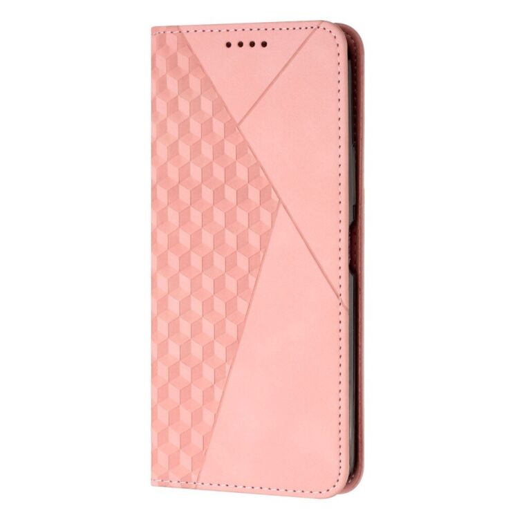 Чохол-книжка Deexe Rhombus Style для Tecno POP 5 LTE (BD4i) - Rose Gold: фото 2 з 12